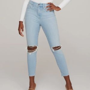 Good American - Good Waist Cropped Jeans
